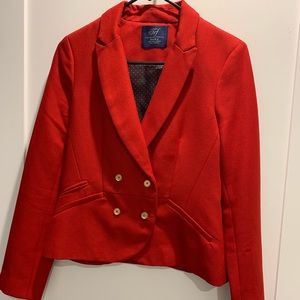 Red Zara Blazer